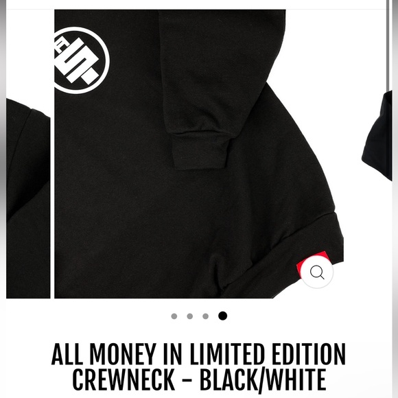 The Marathon Clothing TMC ALL MONEY IN LIMITED EDITION CREWNECK - BLACK/… - Picture 3 of 8